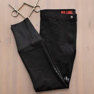 Black Elation Red Label Sport Pull-On Breeches - Women's Size 34